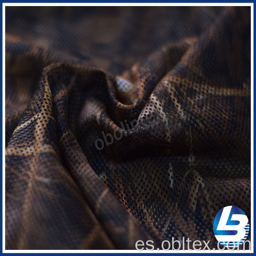 Obl20-3058 100% de tela de malla de poliéster impresión de camuflaje